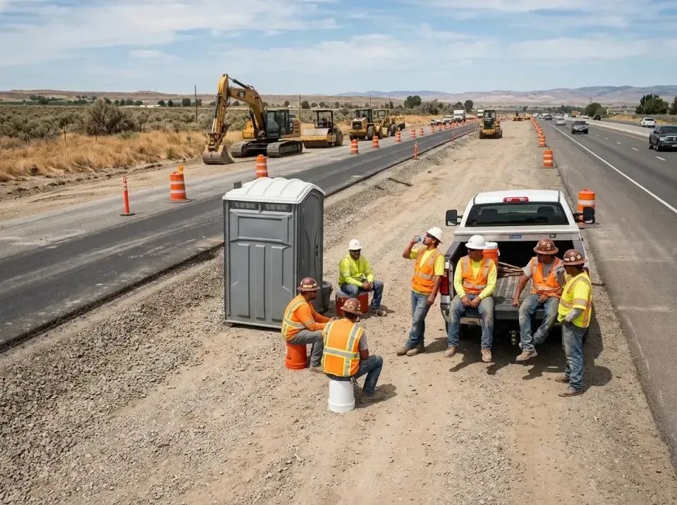highway-road-construction-crew-007 — frequently asked questions, Porta Potty and Restroom Rentals in Black Canyon City, AZ